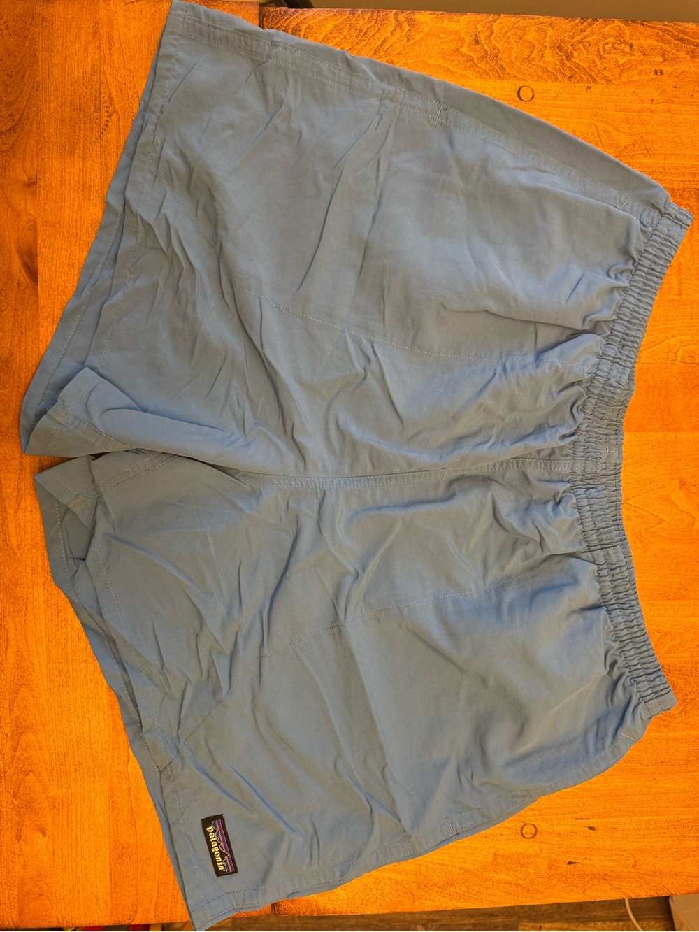 Light Blue Men's Baggie Shorts